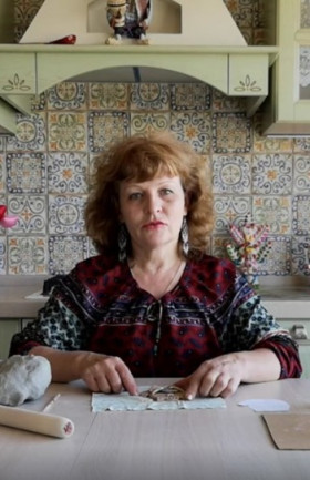 Онлайн - мастер-класс «Лепим кота» с народным мастером Татьяной Полубинской