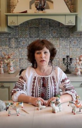 Онлайн - мастер-класс «Лепка хлудневской лошадки» с народным мастером России Татьяной Полубинской
