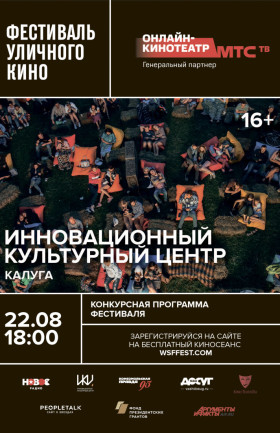 Фестиваль уличное кино.  Конкурсная программа